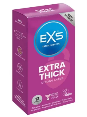 Preservativos EXS Extra Thick 12 un.