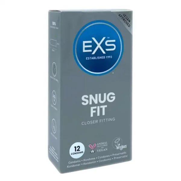 Preservativos EXS Snug Fit 12 un.