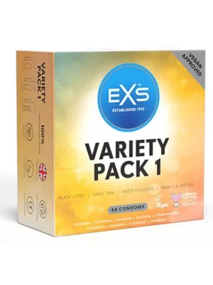 Preservativos EXS Variety Pack 1 48 un.