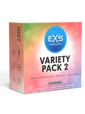 Preservativos EXS Variety Pack 2 48 un.