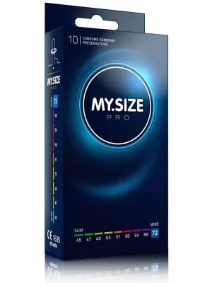 Preservativos My Size Pro 72 mm 10 un.