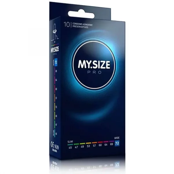 Preservativos My Size Pro 72 mm 10 un.