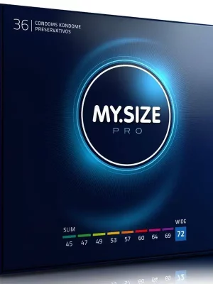 Preservativos My Size Pro 72mm 36 un.