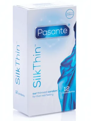 Preservativos Pasante Silk Thin 12 un