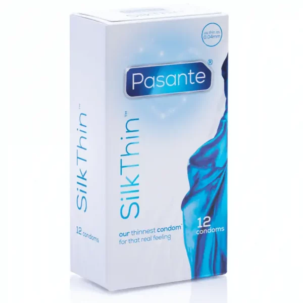 Preservativos Pasante Silk Thin 12 un