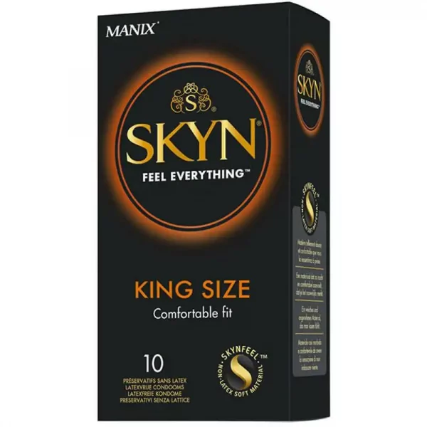 Preservativos sem Látex Manix Skyn Large 10 Un.