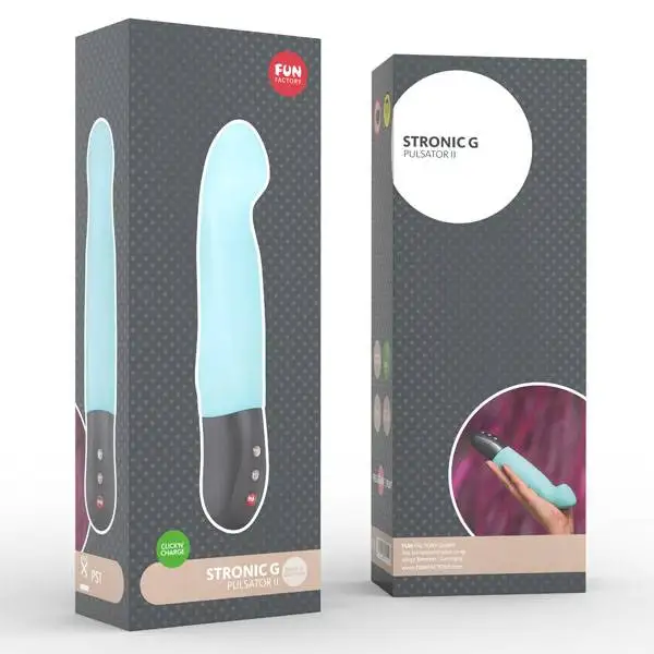 Pulsador Fun Factory Stronic G Azul