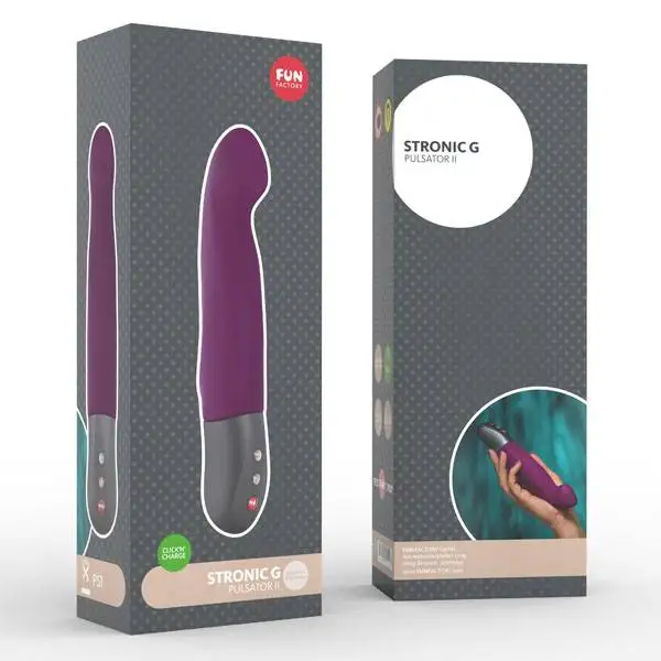 Pulsador Fun Factory Stronic G Roxo