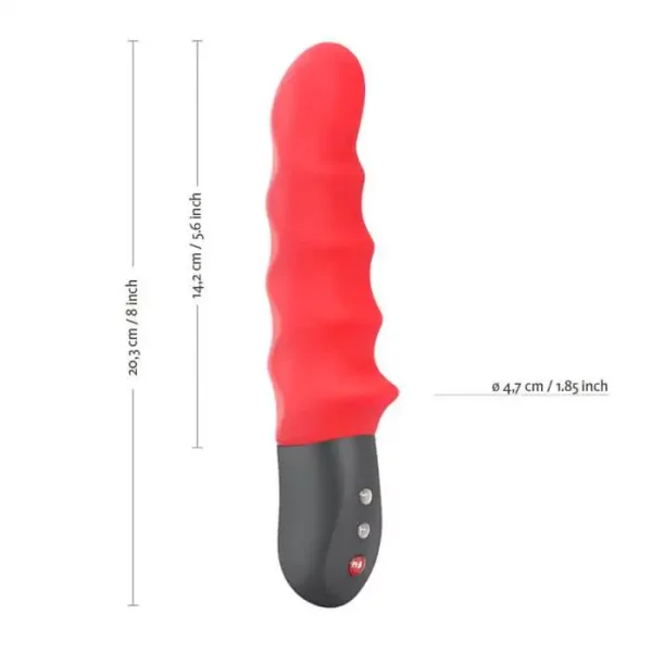Pulsador Fun Factory Stronic Surf Laranja Neon