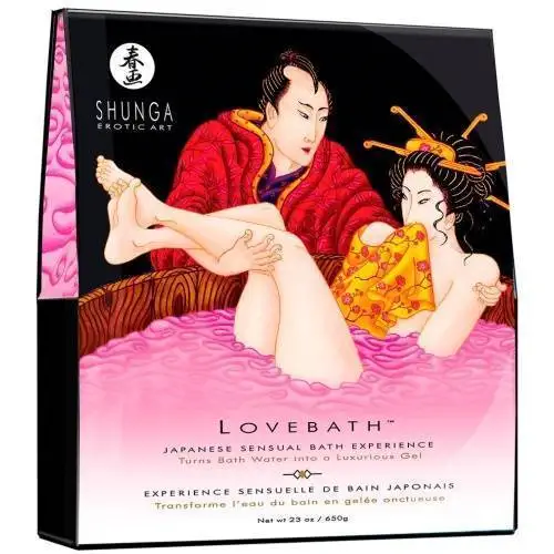 Sais de Banho Shunga Love Bath - Sensual Lotus 650 g.
