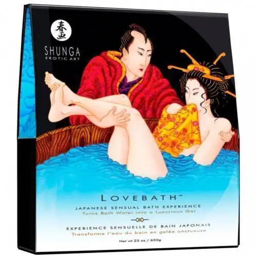 Sais de Banho Shunga Love Bath - Sensual Lotus 650 g.