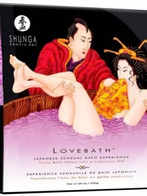 Sais de Banho Shunga Love Bath - Sensual Lotus 650 g.