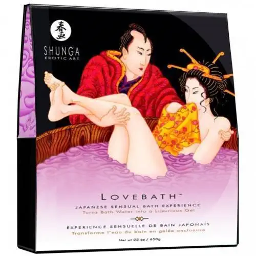 Sais de Banho Shunga Love Bath - Sensual Lotus 650 g.