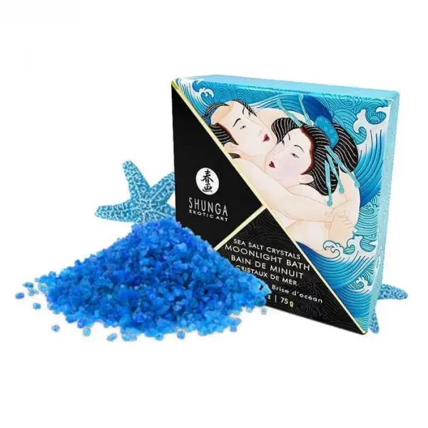 Sais de Banho Shunga Moonlight Bath - Brisa do Oceano 75 gr