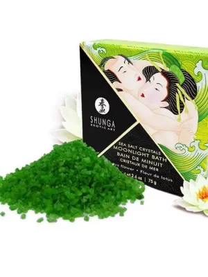 Sais de Banho Shunga Moonlight Bath - Flor de Lotus 75 gr