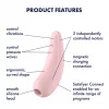 Satisfyer Curvy 2 + Rosa com App Connect