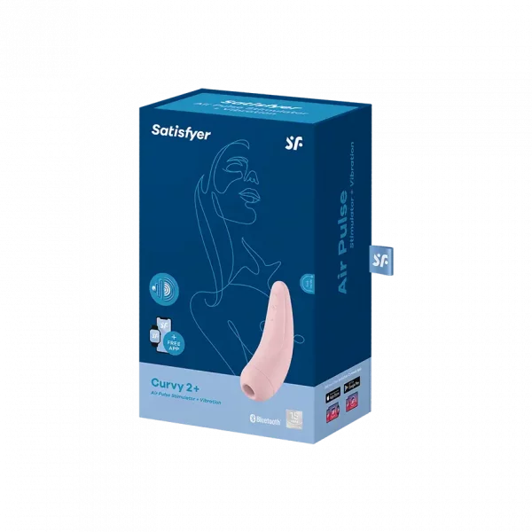 Satisfyer Curvy 2 + Rosa com App Connect