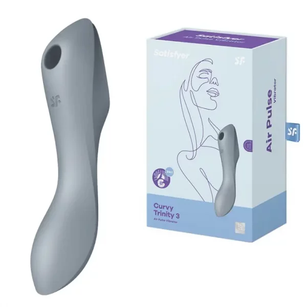 Satisfyer Curvy Trinity 3 Cinzento