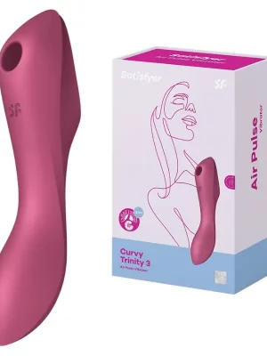 Satisfyer Curvy Trinity 3 Vermelho