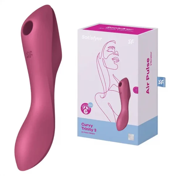 Satisfyer Curvy Trinity 3 Vermelho