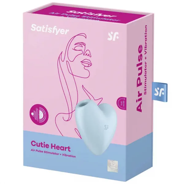 Satisfyer Cutie Heart Azul