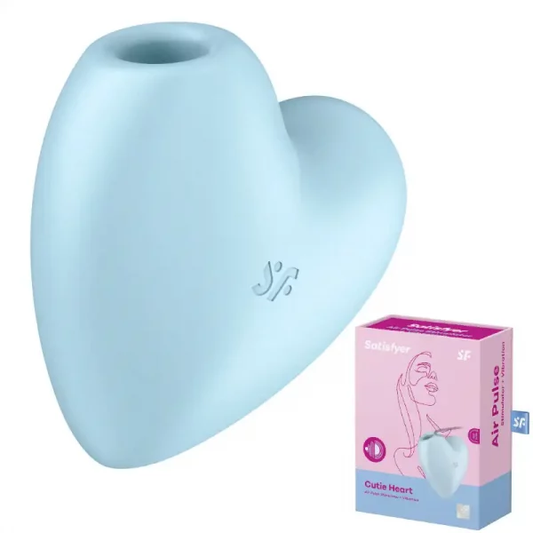 Satisfyer Cutie Heart Azul