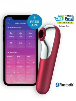 Satisfyer Dual Love Vermelho com App Connect