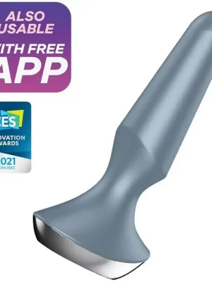 Satisfyer Plug-ilicious 2 Cinzento com APP Connect