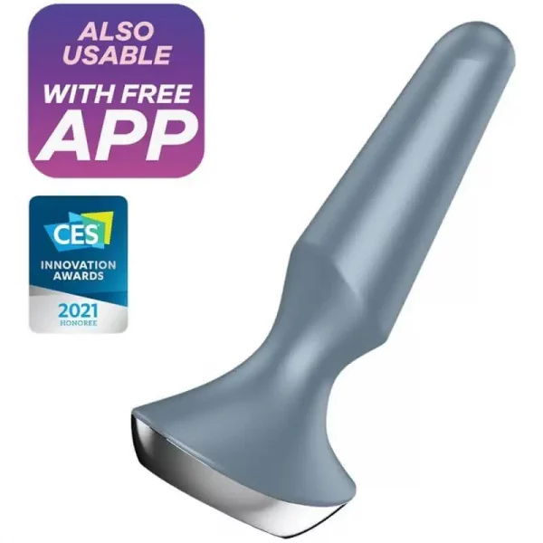 Satisfyer Plug-ilicious 2 Cinzento com APP Connect