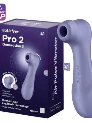 Satisfyer Pro 2 Generation 3 Com App Connect Lilás