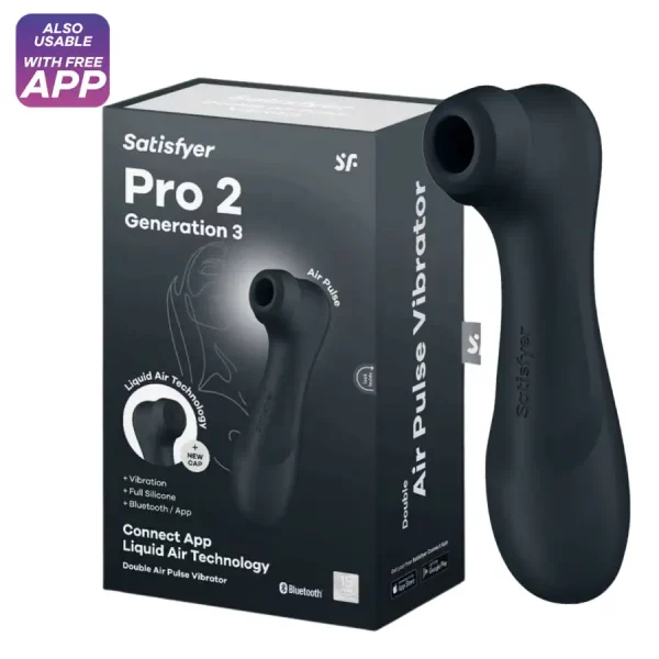 Satisfyer Pro 2 Generation 3 Com App Connect Preto