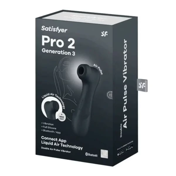 Satisfyer Pro 2 Generation 3 Com App Connect Preto