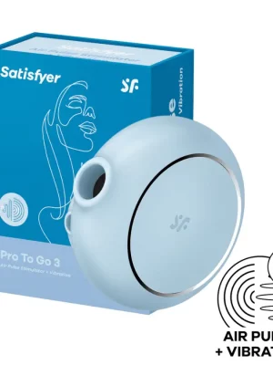 Satisfyer Pro to Go 3 Azul