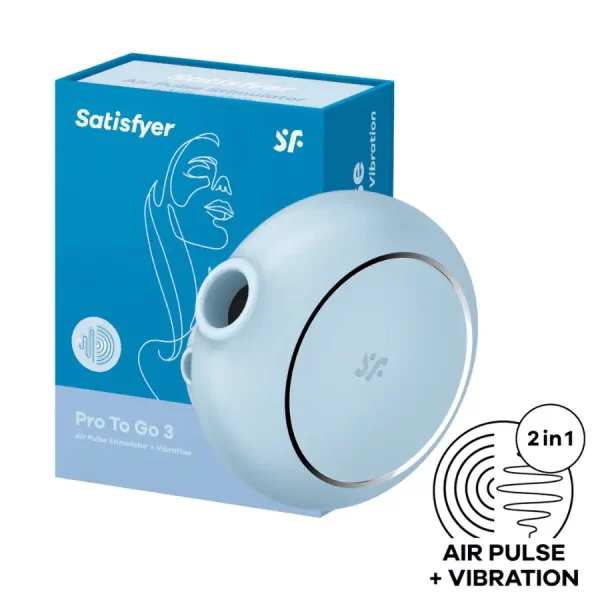 Satisfyer Pro to Go 3 Azul