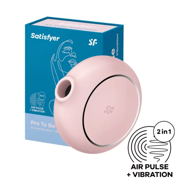 Satisfyer Pro to Go 3 Rosa