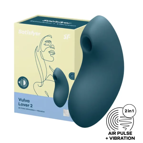Satisfyer Vulva Lover  2 Azul