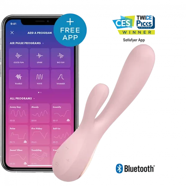 Satisyer Mono Flex Rosa com App Connect