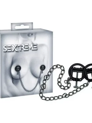Sextreme Prensas para Mamilos com Corrente
