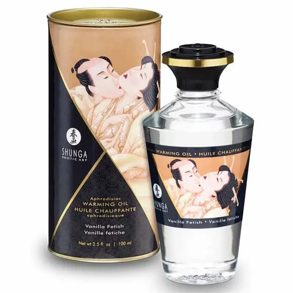 Shunga Óleo Afrodisíaco Efeito Calor Baunilha