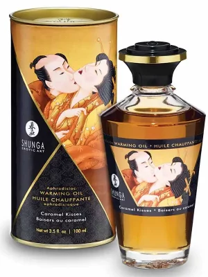 Shunga Óleo Afrodisíaco Efeito Calor Caramelo