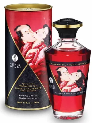 Shunga Óleo Afrodisíaco Efeito Calor Cereja