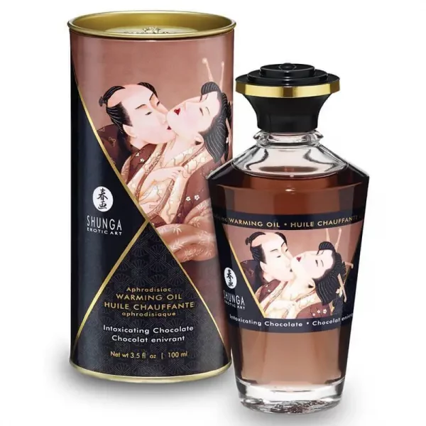 Shunga Óleo Afrodisíaco Efeito Calor Chocolate