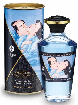 Shunga Óleo Afrodisíaco Efeito Calor Coco