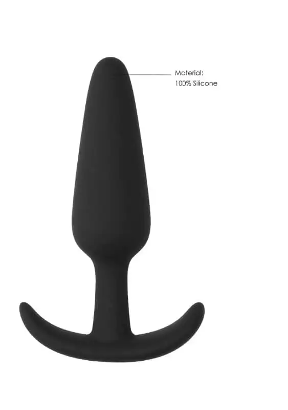 Slim Butt Plug Preto Shots Toys