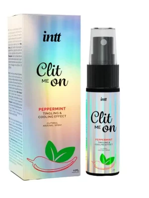 Spray Excitante Feminino INTT Clit Me On Hortelã-pimenta