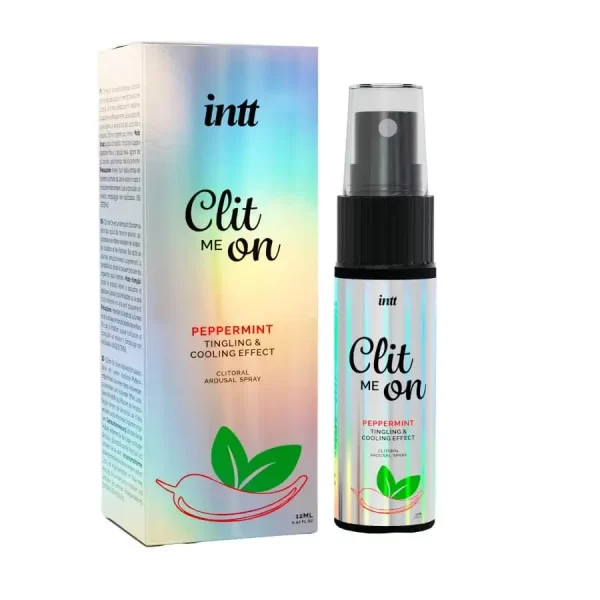 Spray Excitante Feminino INTT Clit Me On Hortelã-pimenta
