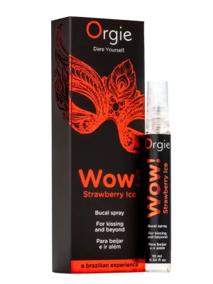 Spray Oral Refrescante Orgie Wow Strawberry Ice10 ml.