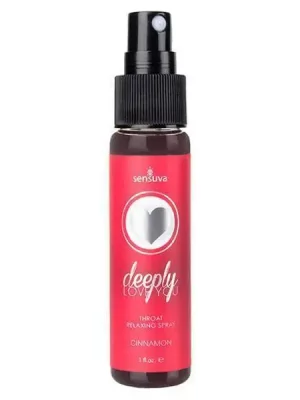 Spray Relaxante da Garganta Deeply Love You Sensuva Canela 30 ml.