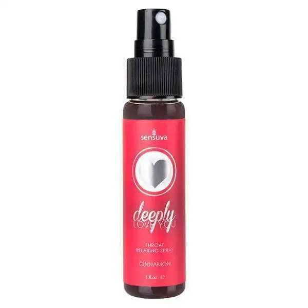 Spray Relaxante da Garganta Deeply Love You Sensuva Canela 30 ml.