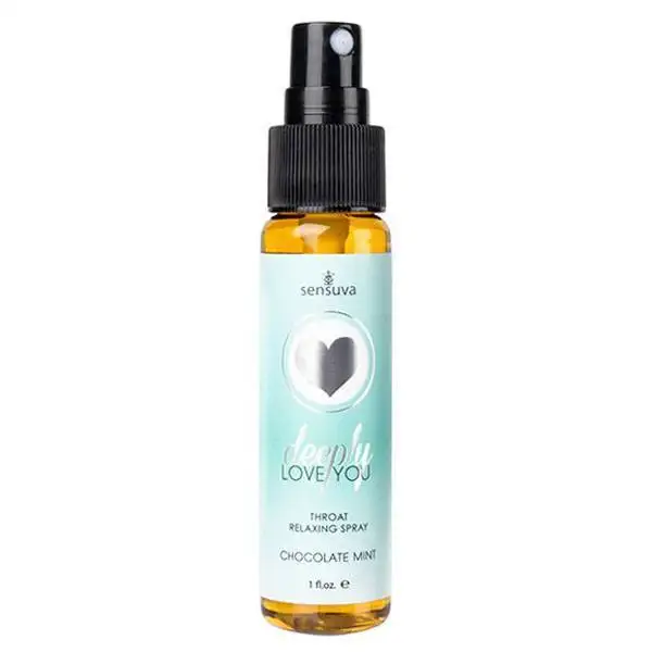 Spray Relaxante da Garganta Deeply Love You Sensuva Menta e Chocolate 30 ml.